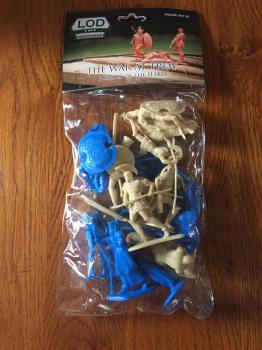 The War at Troy Set 3--Heroes of the Iliad--twelve plastic figures #0