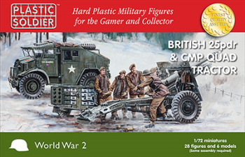1/72nd 25pdr and CMP Tractor -- AWAITING RESTOCK! #0