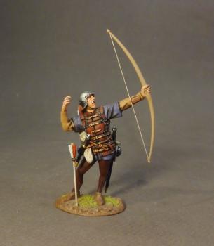 Yorkist Archer #4, The Battle of Bosworth Field, 1485, The Wars of the Roses, 1455-1487--single figure #0