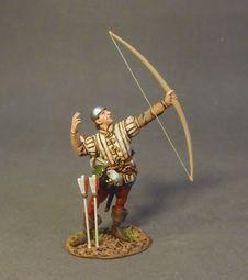 Yorkist Archer #5, The Battle of Bosworth Field, 1485, The Wars of the Roses, 1455-1487--single figure #0