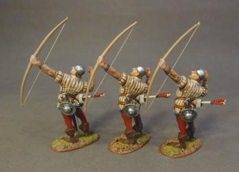Three Yorkist Archers #5, The Battle of Bosworth Field, 1485, The Wars of the Roses, 1455-1487--three figures - LAST ONE! #0