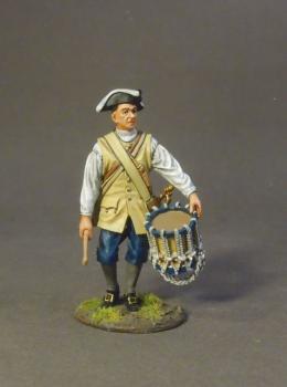 Drummer #3, The South Carolina Provincial Regiment (The Buffs), The Raid on St. Francis, 1759--single figure--RETIRED--LAST ONE!! #0