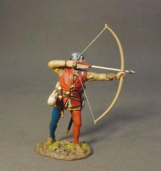 Single Yorkist Archer #6, The Battle of Bosworth Field 1485, The Wars of the Roses--single figure #0