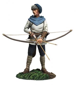 Recene, Saxon Archer No.1 Arrow Nocked--single figure #0