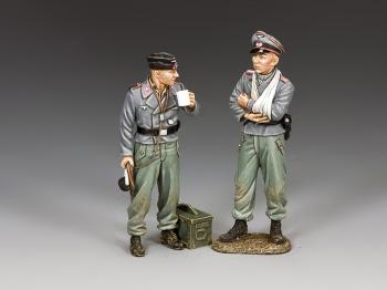 Dismounted Assault Gun Crew #1--two German figures #0
