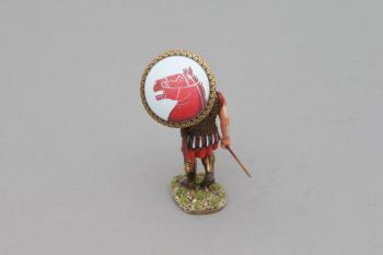 Marching Hoplite (Horse Head shield)--single figure--RETIRED--LAST ONE!! #0