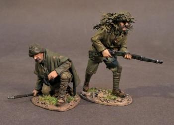 Ottoman Snipers, Gallipoli Campaign, 1915, The Great War, 1914-1918--two figures #0