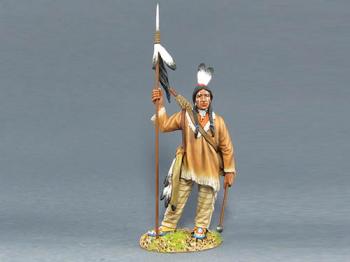 Sioux Warrior with Spear--single figure #7