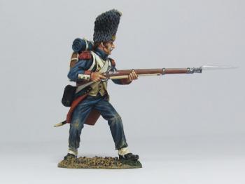 French Old Guard Advancing Firing Musket--single figure #17