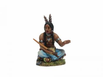 Talking Sioux Youth--single seated figure #3