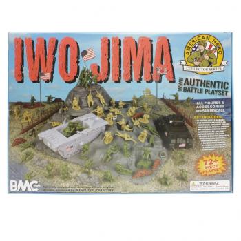 WWII Iwo Jima 72pc Playset-- #0