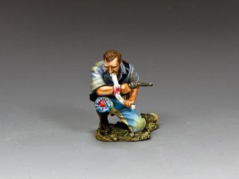 Single-handed First Aid--single wounded 7th Cavalry figure #2