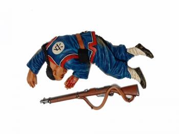 Qing Soldier Shot to Death--single figure and rifle #12