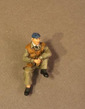 Ground Crewman Sitting--the Royal Air Force, The Second World War--single figure #0