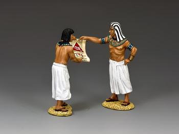 The Architect & His Assistant--two Egyptian figures #0
