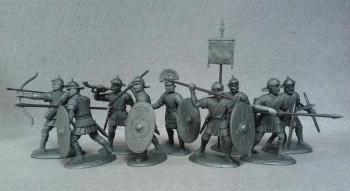 Roman Auxiliary Infantry--nine plastic figures #0