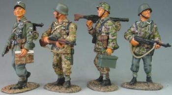 German Panzer Grenadiers on Patrol--four figures--RETIRED--MIB--LAST ONE!! #10