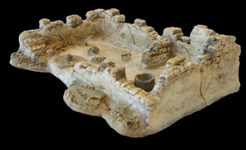 Spanish Wells Ruin Small (Desert Sand Color) 12 in. x 8 in. x 3.25 in.--ONE IN STOCK. #0