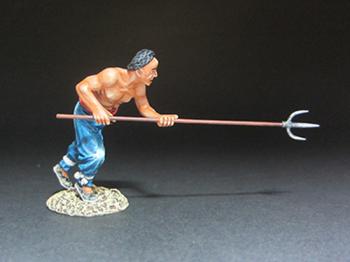 Boxer Charging with Trident--single Chinese figure #6