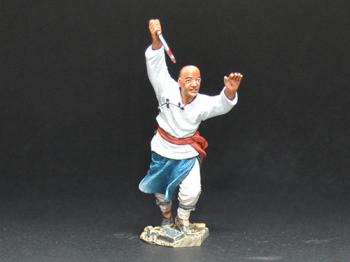 Boxer Member #2--single Chinese figure running with bloody knife overhead #6