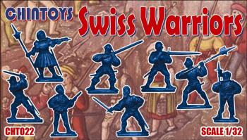 Swiss Warriors (Armies of the Renaissance)-- 8 Figures in 8 Poses--SEVEN IN STOCK. #7