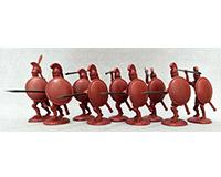 Illyrian (Northern Greek) Hoplites--nine plastic figures #0