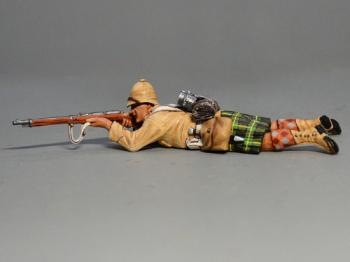 British Infantry Shooting On The Ground--single figure #8