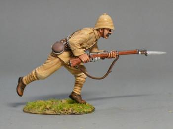 British Infantry Running With Gun--single figure #10