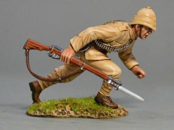 British Infantry Running With Gun #2--single figure #1