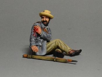 Boer Commando Wounded in The Arm--single seated figure #3