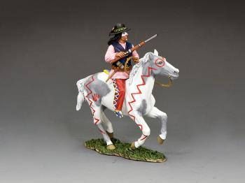 Morning Star--single mounted Sioux warrior figure #16