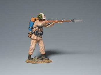 Boxer Rebellion Italian Bersaglieri Light Infantry Standing Firing (A)--single figure #10