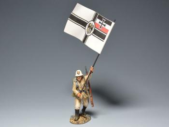 German III. Seebataillon Marine Flagbearer--single figure #7