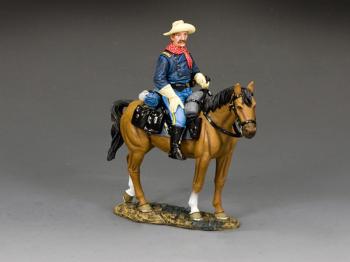 Mounted Cavalry Officer--single mounted John Ford Cavalry figure #1