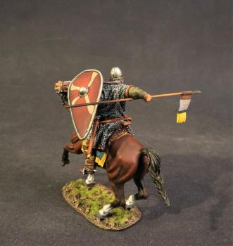 Norman Knight (Red w/Yellow Accents Kite Shield), The Norman Army, The Age of Arthur--single mounted figure--RETIRED--LAST FIVE! #0