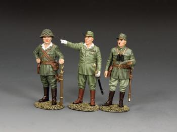 Japanese Command Group (Masaharu Homma, Aide de Camp, & regimental commander)--three figures #0