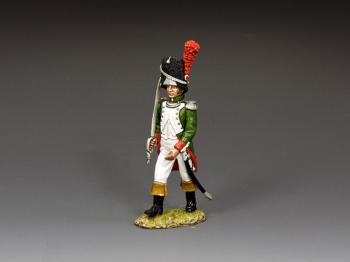 Italian Grenadiers of the Guard Officer Marching with Sabre--single figure #0