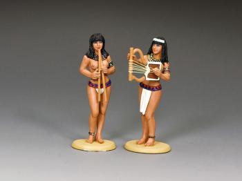 The Court Musicians--two female Egyptian figures #0