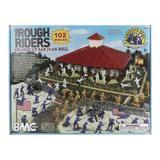 BMC The Rough Riders Charge Up San Juan Hill--102 piece Boxed Playset #0