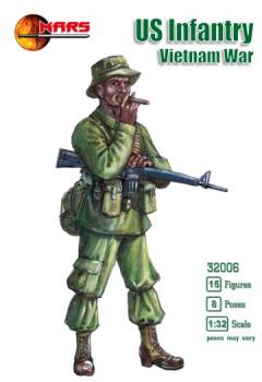U.S. Infantry, Vietnam War--15 figures in 8 poses--FIVE IN STOCK. #4