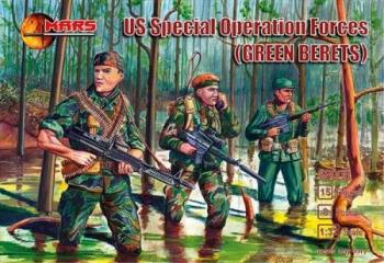 U.S. Special Operation Forces (Green Berets), Vietnam War--15 figures in 8 poses--TWO IN STOCK. #17