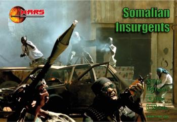 Somalian Insurgents--15 figures in 8 poses--THREE IN STOCK. #1