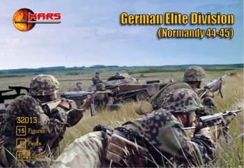 German Elite Division, Normandy, 1944-1945--15 figures in 8 poses--THREE IN STOCK. #1