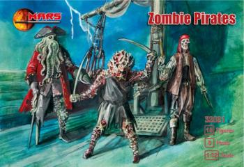 Zombie (Caribbean) Pirates--15 figures in 8 poses--TWO IN STOCK. #6