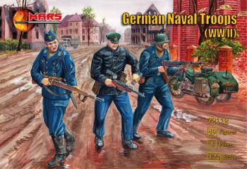 German Naval Troops (WWII)--40 figures in 8 poses--LAST THREE!! #18