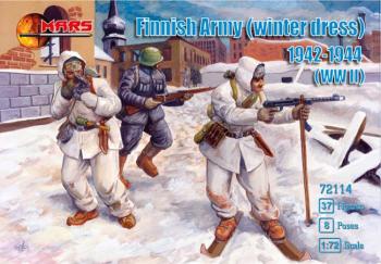 Finnish Army (Winter Dress), 1942-1944 (WWII)--37 figures in 8 poses--TWO IN STOCK!! #1