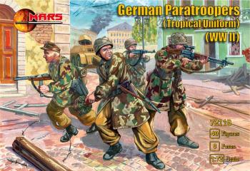 German Paratroopers (Tropical Uniform) (WWII)--40 figures in 8 poses--LAST FOUR!! #16