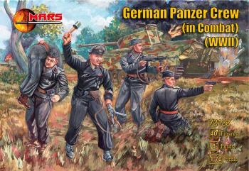 WWII German Panzer Crew in Combat WWII--40 Figures in 10 poses--LAST ONE!! #15