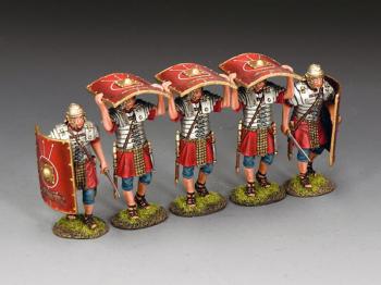 “Roman Testudo Reinforcements”--five figures #0