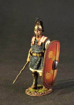 Optio, (red shield), The Roman Army of the Late Republic, Armies and Enemies of Ancient Rome--single figure--RETIRED--LAST TWO!! #0